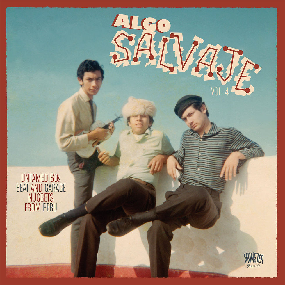 VARIOS LP Algo Salvaje Vol. 4 (Untamed 60s Beat And Garage Nuggets From Peru)