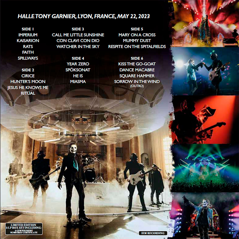 Miniatura: GHOST BOX SET 3xLP+2xCD Paradise Lost (White Marbled Colour Vinyl) Promo Edition