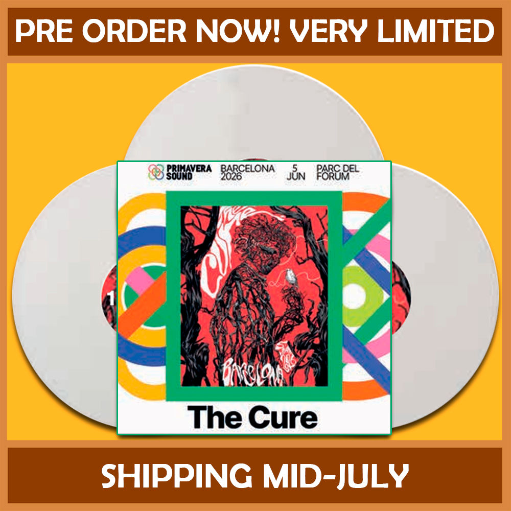 THE CURE 3xLP Primavera Sound Barcelona 2026 (White Coloured Vinyls) 250 Copies