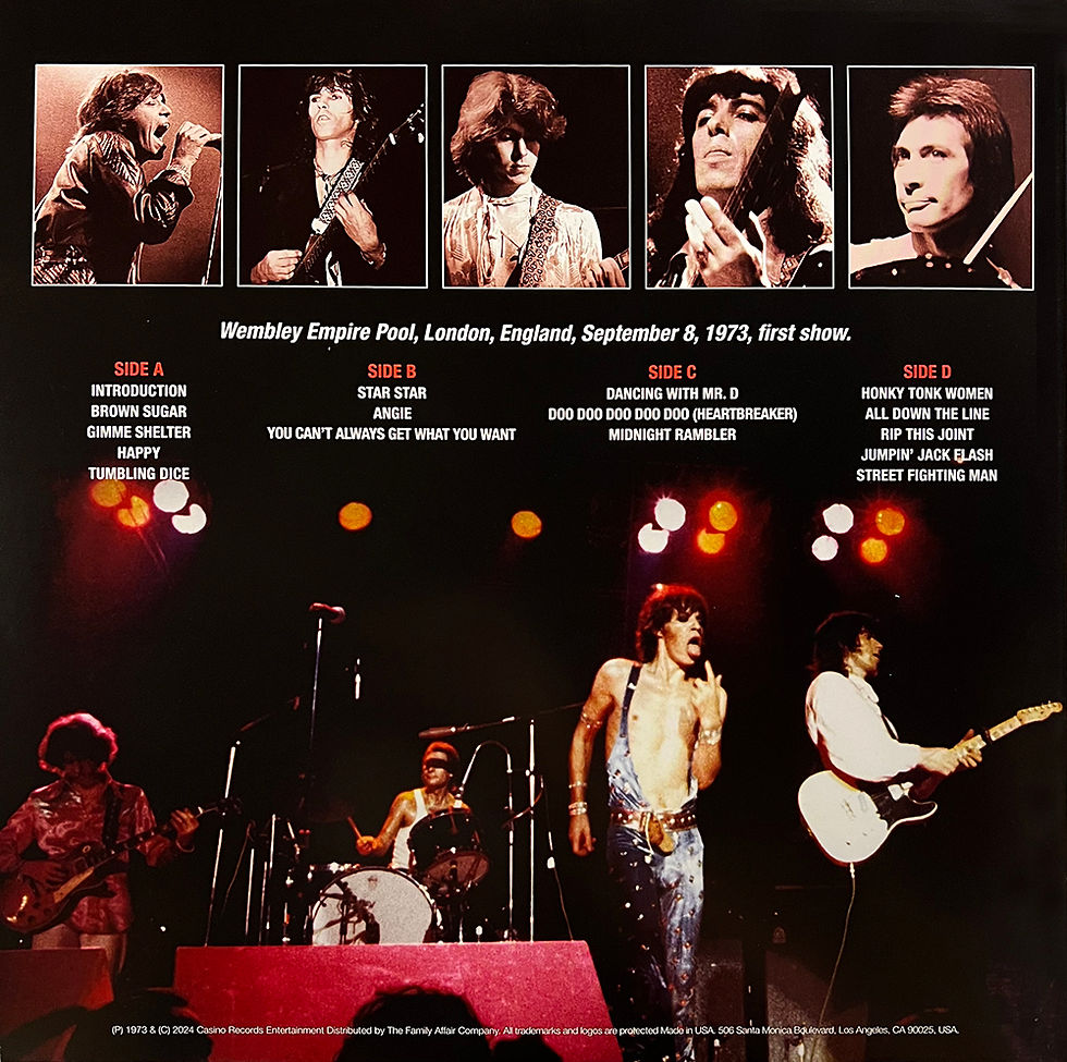 Miniatura: ROLLING STONES 2xLP Twisting By The Pool (Yellow Coloured Vinyls) Promo Edition