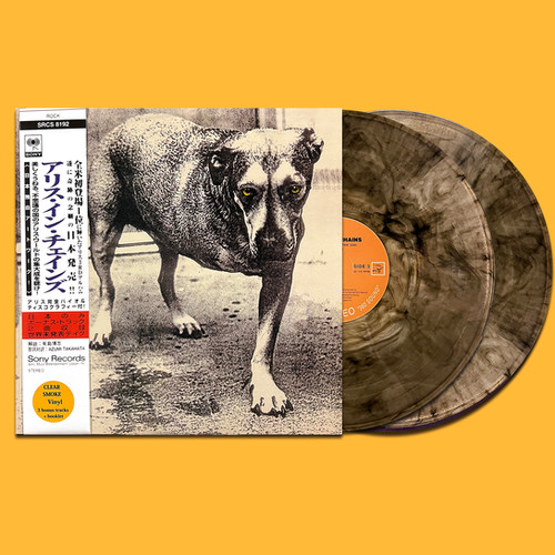ALICE IN CHAINS 2xLP Three Legged Dog (Clear Smoke Coloured) with