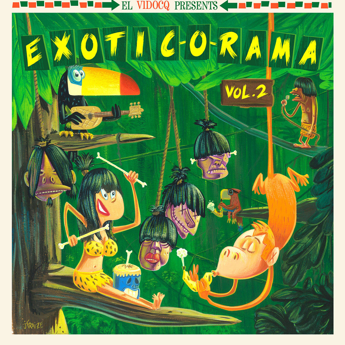 VARIOUS LP+CD Exotic-O-Rama Volume 2