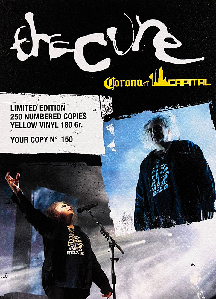 Thumbnail: THE CURE BOX SET 4xLP Corona Capital (Yellow Colour Vinyls 250 Numbered Copies)