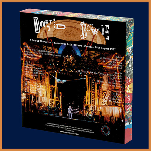 DAVID BOWIE 3xLP BOX SET The Glass Spider Tour (Coloured 300