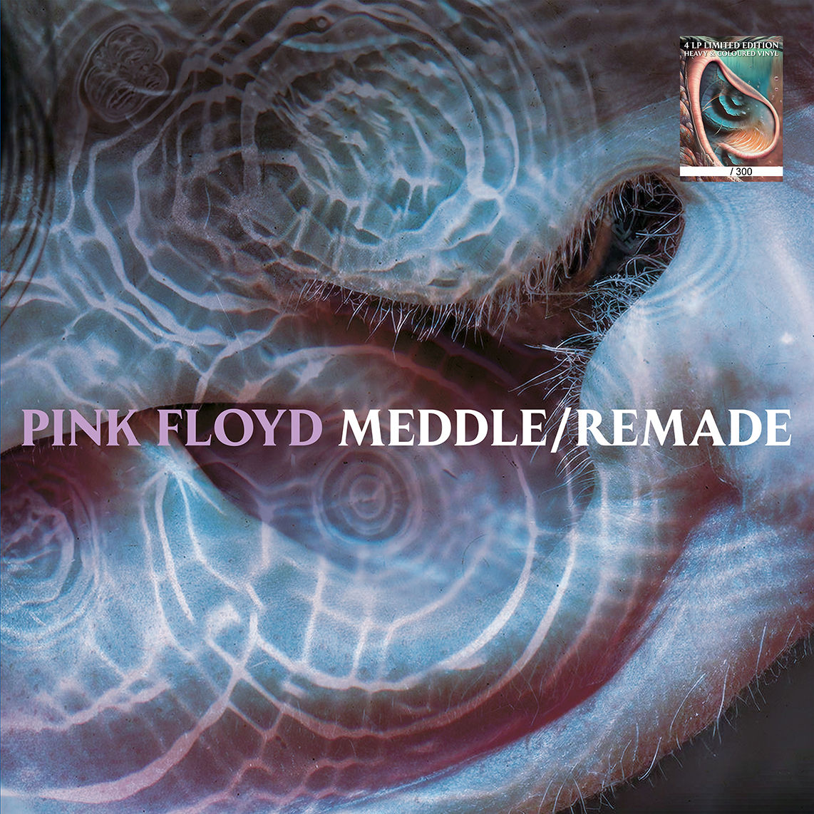 PINK FLOYD 4xLP BOX SET Meddle Remade (300 Coloured Numbered Copies)