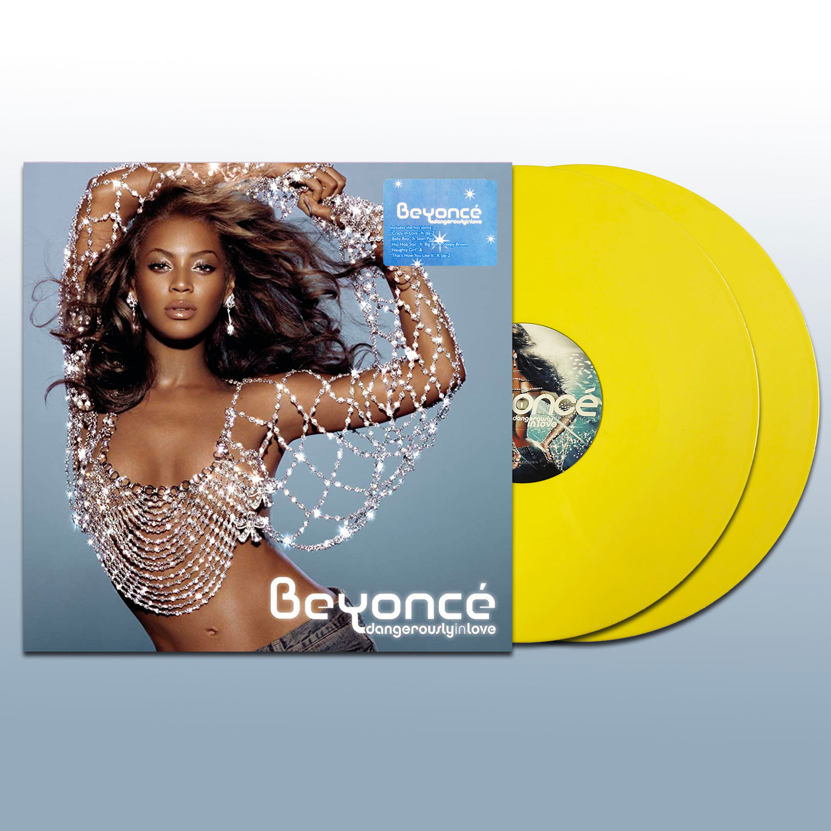 BEYONCE 2xLP Dangerously In Love (Yellow Coloured Vinyls)