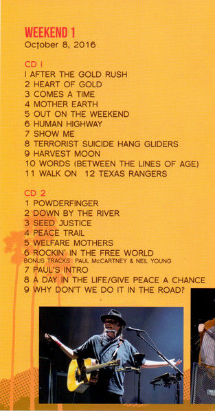Thumbnail: NEIL YOUNG + PROMISE OF THE REAL BOX SET 4xCD Desert Trip (Long Box)