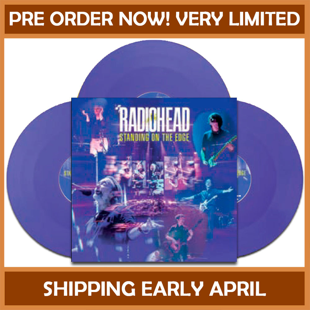 RADIOHEAD 3xLP Standing On The Edge (Purple Colour Vinyls) 150 Numbered Copies