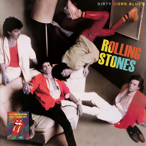 ROLLING STONES 4xLP BOX SET Dirty Work Blues The Outtakes (300