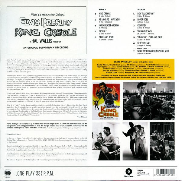 Miniatura: ELVIS PRESLEY LP King Creole