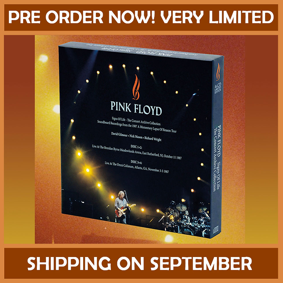 Miniatura: PINK FLOYD 4xCD BOX SET Signs Of Life The Concert Archive Collection 200 Copies