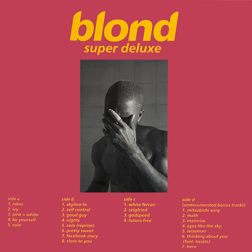 FRANK OCEAN 2xLP Blond (White Coloured Vinyls) Super Deluxe