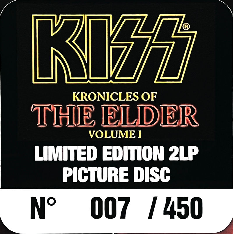 Miniatura: KISS 2xLP Kronicles Of The Elder - Volume I (Picture Disc 450 Numbered Copies)