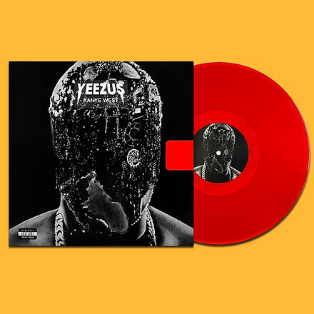 KANYE WEST LP Yeezus (Red Translucid Coloured Vinyl) | shivamusic