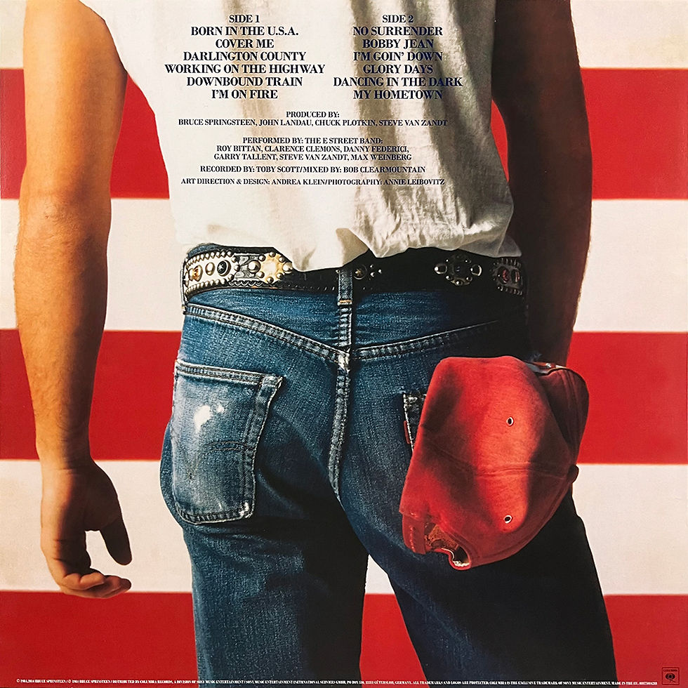 Miniatura: BRUCE SPRINGSTEEN LP Born In The U.S.A. (Red Coloured Vinyl)