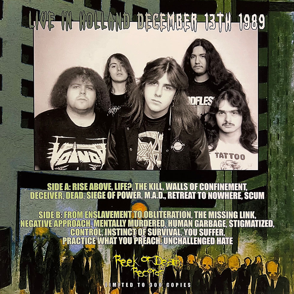 Thumbnail: NAPALM DEATH LP Slave Of Their Power (Limited to 300 Copies)