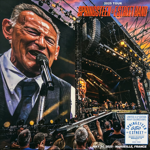 BRUCE SPRINGSTEEN『MEGA BOX (8CD)』【未開封】 BRUCE SPRINGSTEEN 4xLP BOX SET Orange Velodrome May 31, 2025 (300