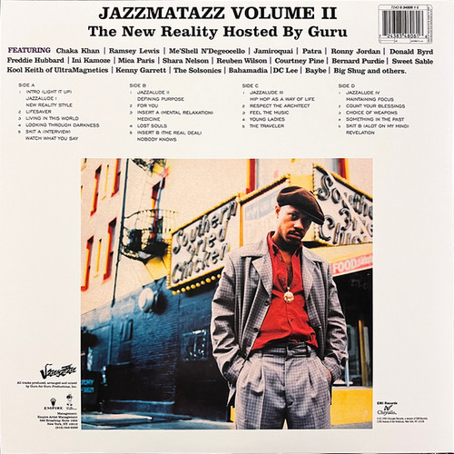 GURU 2xLP Jazzmatazz Volume II The New Reality (180 Gram