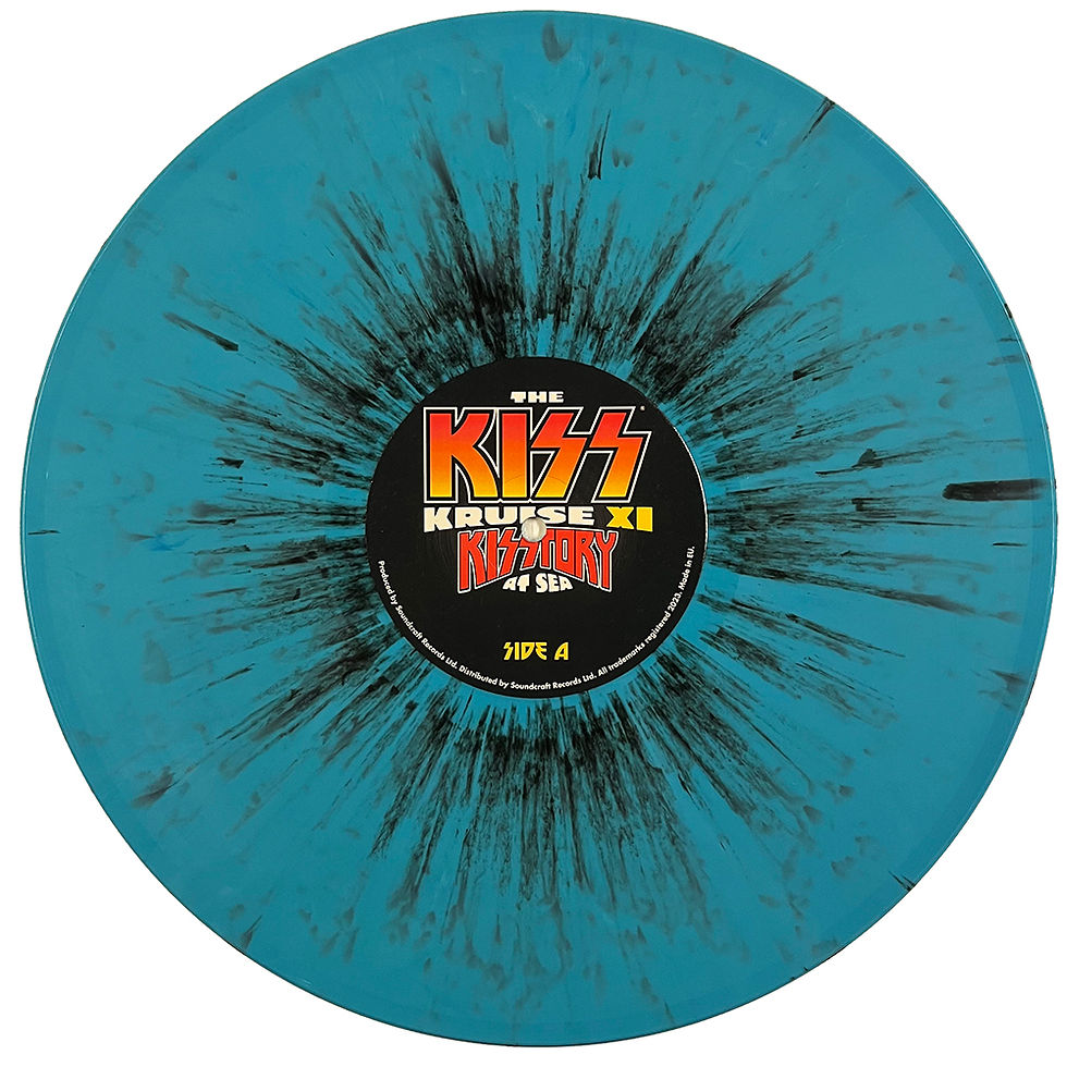 Miniatura: KISS 2xLP Kruise XI Kisstory At Sea (Splatter Colour Vinyls) 100 Numbered Copies