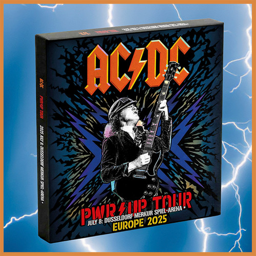 AC/DC 4xLP BOX SET July 8: Dusseldorf Merkur Spiel-Arena (300 Copies ...