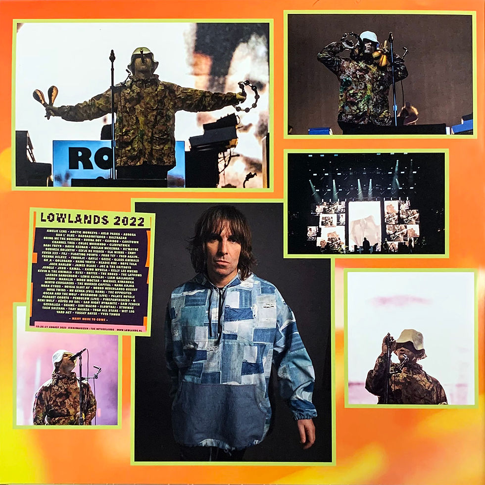 Miniatura: LIAM GALLAGHER 2xLP Lowlands 2022 (Orange Coloured Numbered Vinyls)