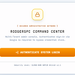 RodgersPC Command Center