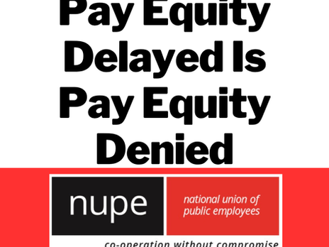 Paid Equity Delayed Is Pay Equity Denied