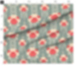 Thumbnail: The Lacquered Bloom 1 in Eggshell by Marta Rusin yard etc