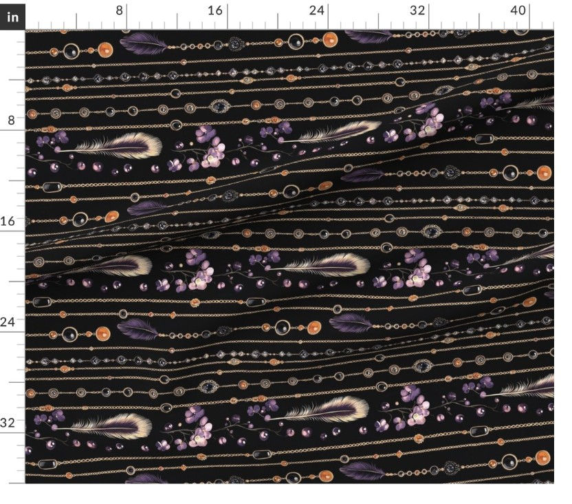 Thumbnail: Atelier Ornament 4 in Onyx by Marta Rusin yard etc