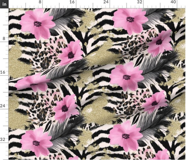 Thumbnail: Savage Bloom  in hibiscus by Marta Rusin yard etc