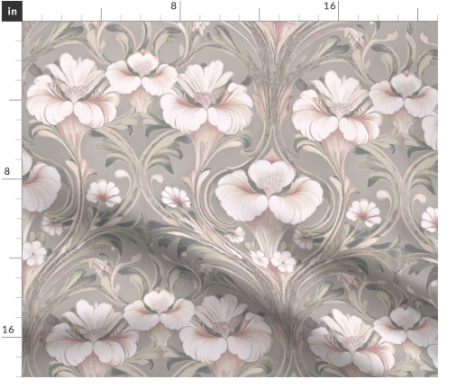 Thumbnail: Nouveau Bloom 7 Mist by Marta Rusin Fat Quarter