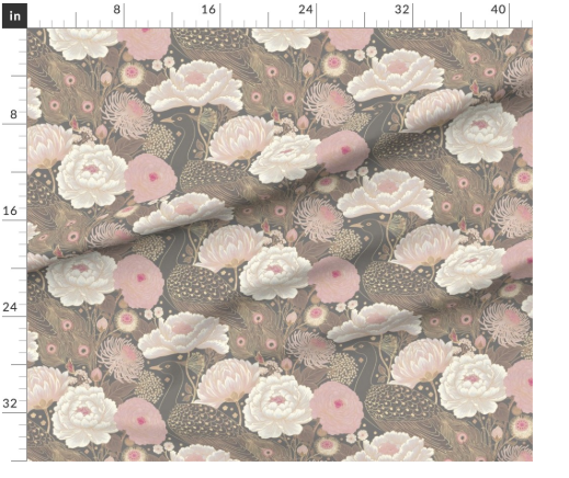 Thumbnail: Kimono Pavillion 7 in Silver by Marta Rusin yard etc