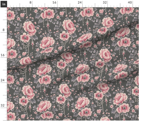 Thumbnail: Bohemian Bloom  5 Rose by Marta Rusin yard etc