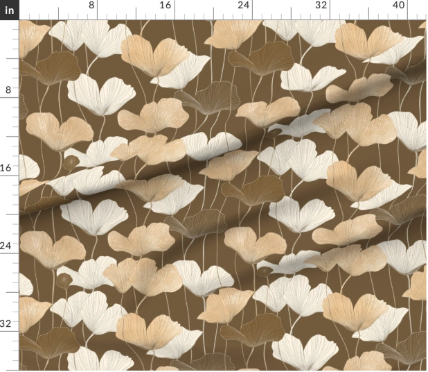 Thumbnail: Deco gingko in frozenwood by Marta Rusin yard etc