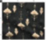 The Ornamental Bloom 7 in Onyx by Marta Rusin Fat Quarter