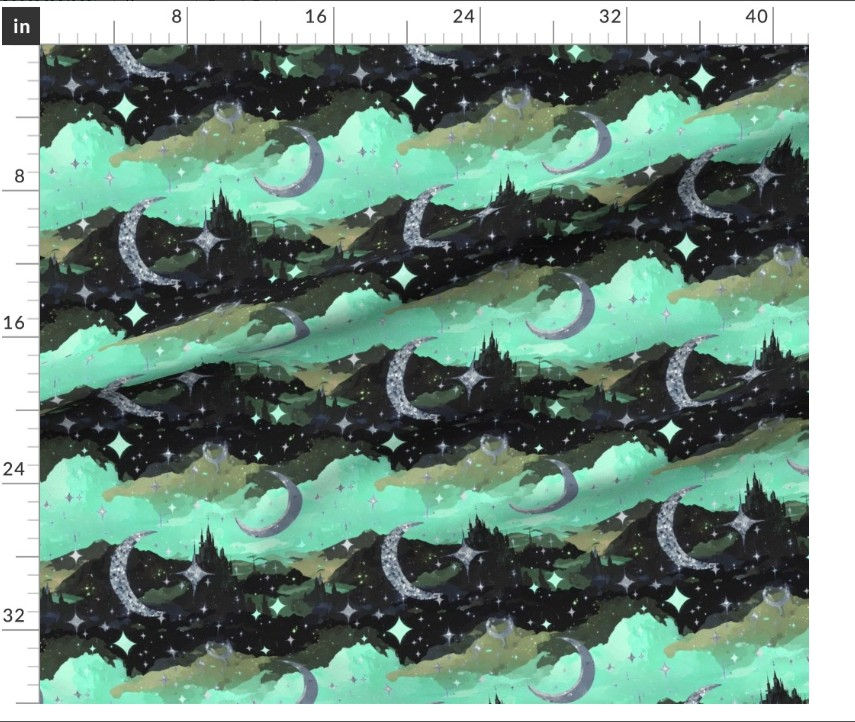 Thumbnail: The Stardust 5 in Emerald by Marta Rusin yard etc