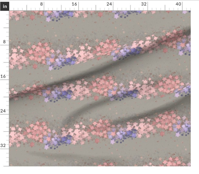 The Stardust 3 in Gray by Marta Rusin  yard etc