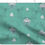 Thumbnail: The Ornamental Bloom 4 in Turquoise by Marta Rusin Fat Quarter