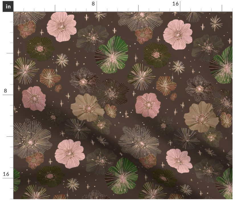 Thumbnail: The Autom Glam 2 in Neutral by Marta Rusin Fat Quarter