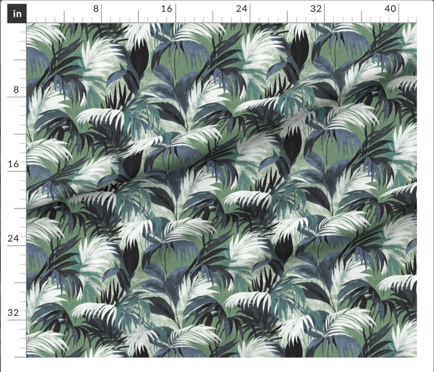 Thumbnail: The Palm Crush  in Pistachio Smoke by Marta Rusin yard etc