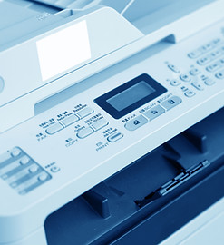 Office Printer Closeup