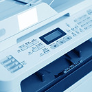 Office Printer Closeup