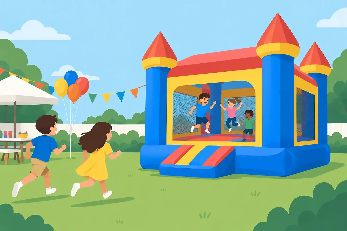 Bounce Houses That Keep the Party Moving