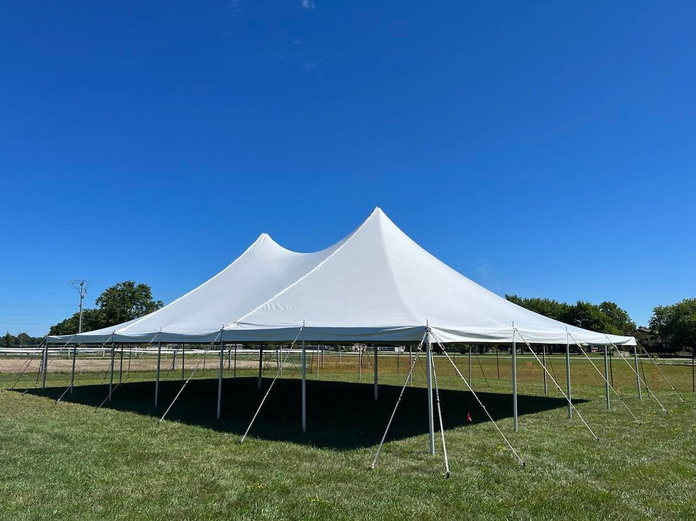 Elegant 40'/60' Pole Tent