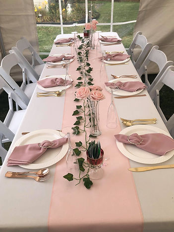 Banquet Table Linen Rental in Sarni Lambton