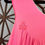 Thumbnail: Vintage 1980s Hot Pink Nightie, Medium, Babydoll Nightgown, Lingerie