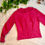 Thumbnail: Fuchsia Ruffle Blouse, Medium