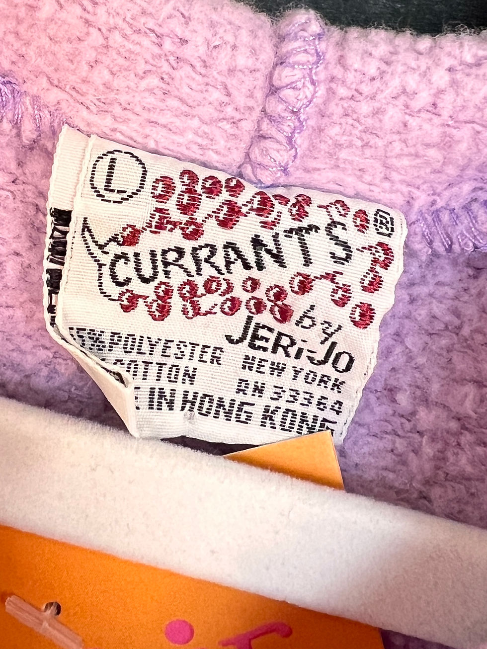 Thumbnail: 1980s/90s Lavender Sleeveless Hoodie, Child Size