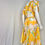 Thumbnail: 1980s Yellow Floral Sundress, S/M