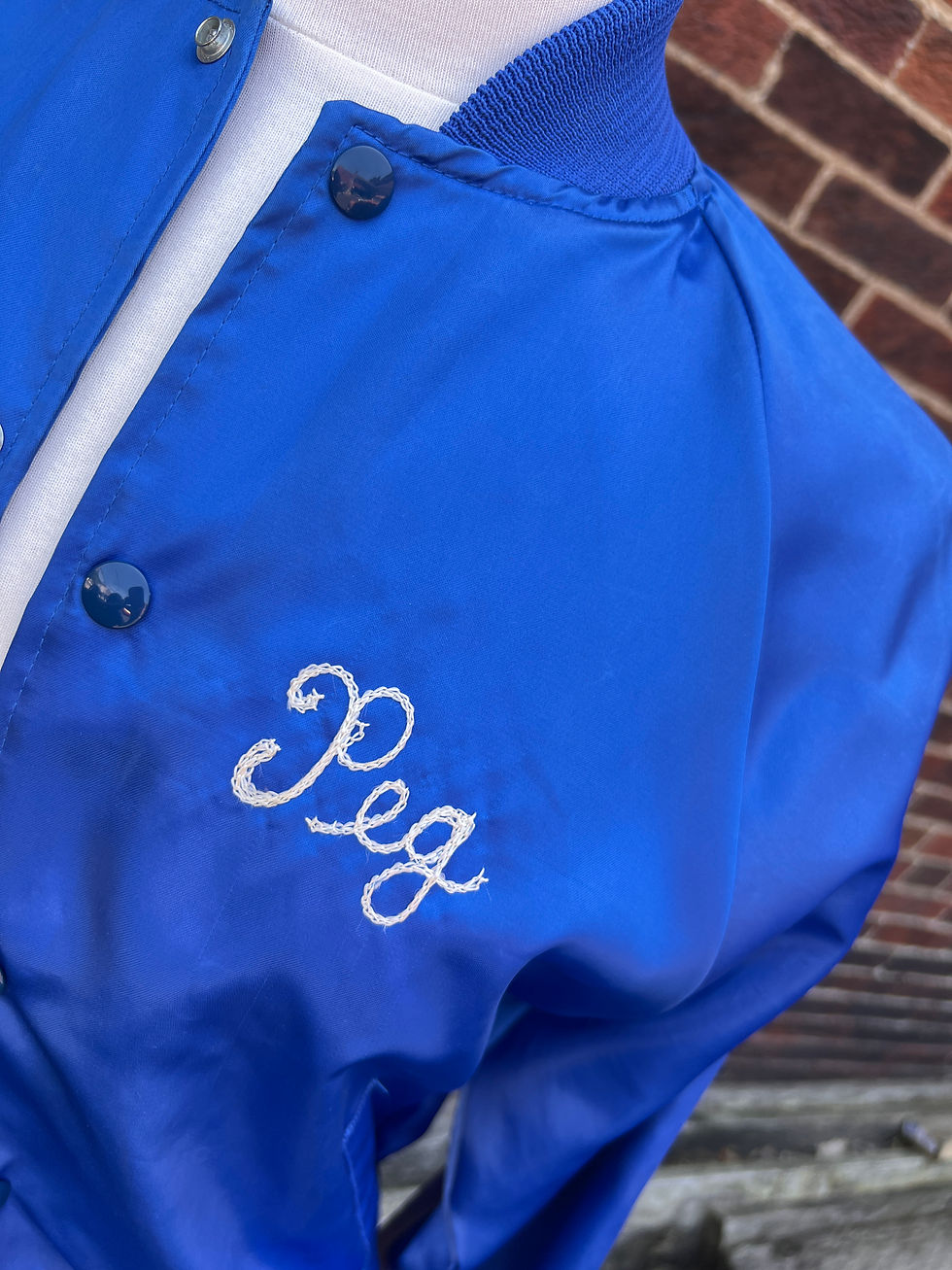 Thumbnail: Chainstitched 1980s Windbreaker, Inspired by Snoopy, Sporty Snap Jacket